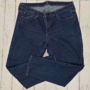 Gap 1969 Women's Jeans Real Straight Size 34R Dark